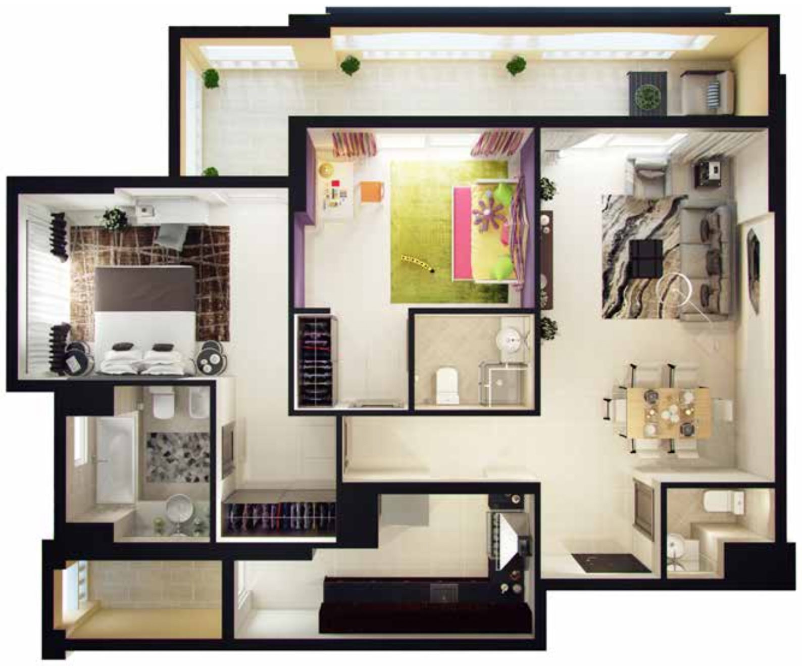 2 Bedroom